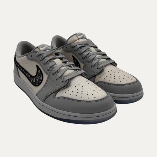 Jordan 1 Retro Low Dior Grey/White