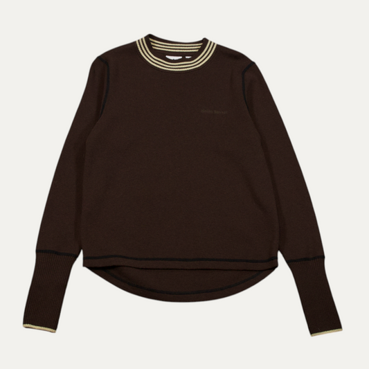 Adidas X Wales Bonner Long-Sleeve Knit Sweater