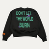Heron Preston Globe Burn Crewneck Sweatshirt