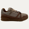 Louis Vuitton LV Monogram Suede Brown Trainer