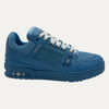 Louis Vuitton LV Blue Embossed Monogram Trainer