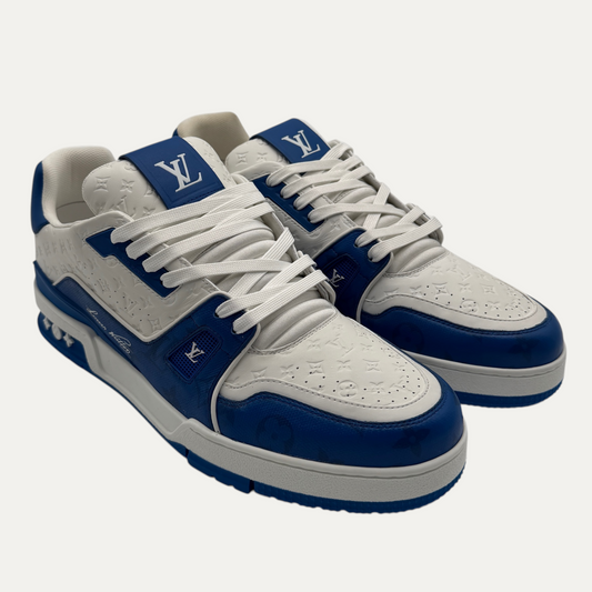 Louis Vuitton Trainer #54 Signature Blue/White