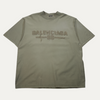 Balenciaga Inside Out Distressed Logo T-Shirt
