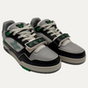 Louis Vuitton LV Trainer Monogram Strap Black/White/Green