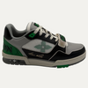 Louis Vuitton LV Trainer Monogram Strap Black/White/Green