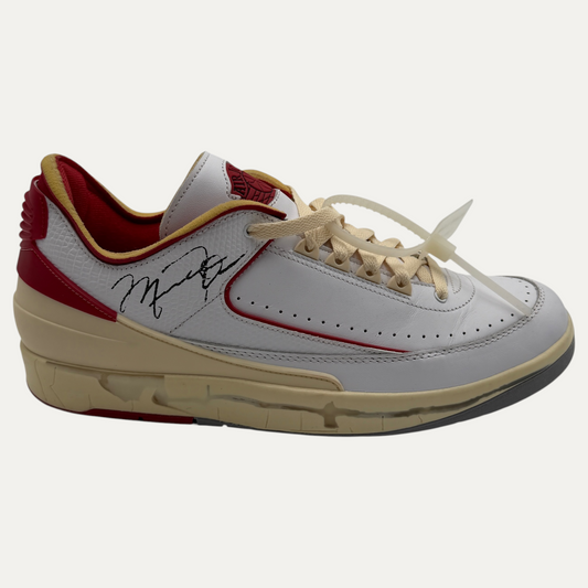 Jordan 2 Retro Low Off-White White/Red