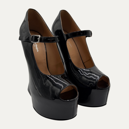 Masion Margiela Sketch Mary Jane Heel Peep Toe