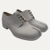 Masion Margiela White Rubber Tabi Derby Shoes