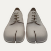 Masion Margiela White Rubber Tabi Derby Shoes