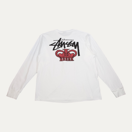 Stussy Crown Graphic Longsleeve T-Shirt