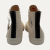 Comme Des Garcons Cream High Top Sneaker