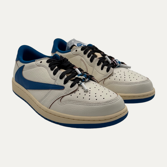 Jordan 1 Retro Low Travis Scott x Fragment Sail Military Blue