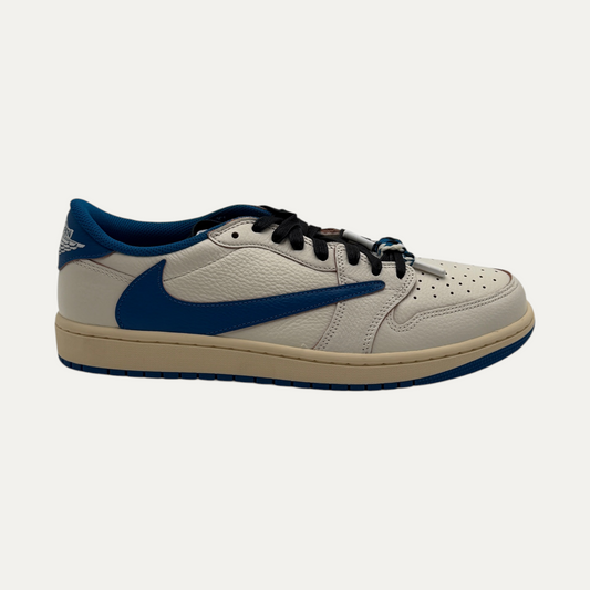 Jordan 1 Retro Low Travis Scott x Fragment Sail Military Blue