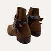 Amiri Bandana Chain Link Buckle Boot
