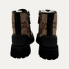 Gucci Lace Up Maxi GG Boot