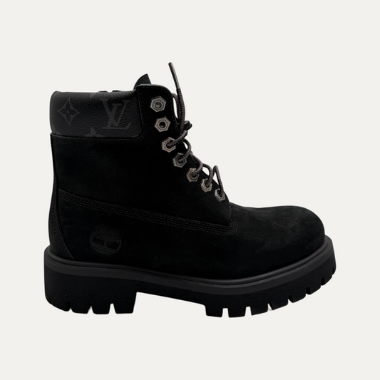 Louis Vuitton x Timberland Black Monogram Boot