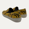 Versace Barocco Print Leather Slip On