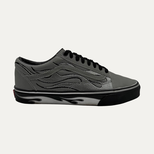 Vans x A$AP Worldwide Grey Flame Sneakers