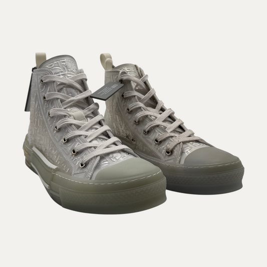Dior B23 High Top Raised Dior Oblique Sneaker