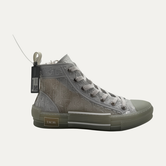 Dior B23 High Top Raised Dior Oblique Sneaker