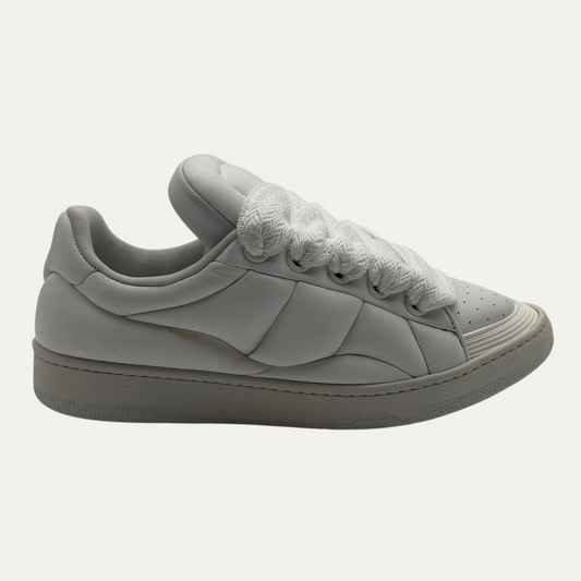 Lanvin Curd Quilted Jumbo Lace Sneaker