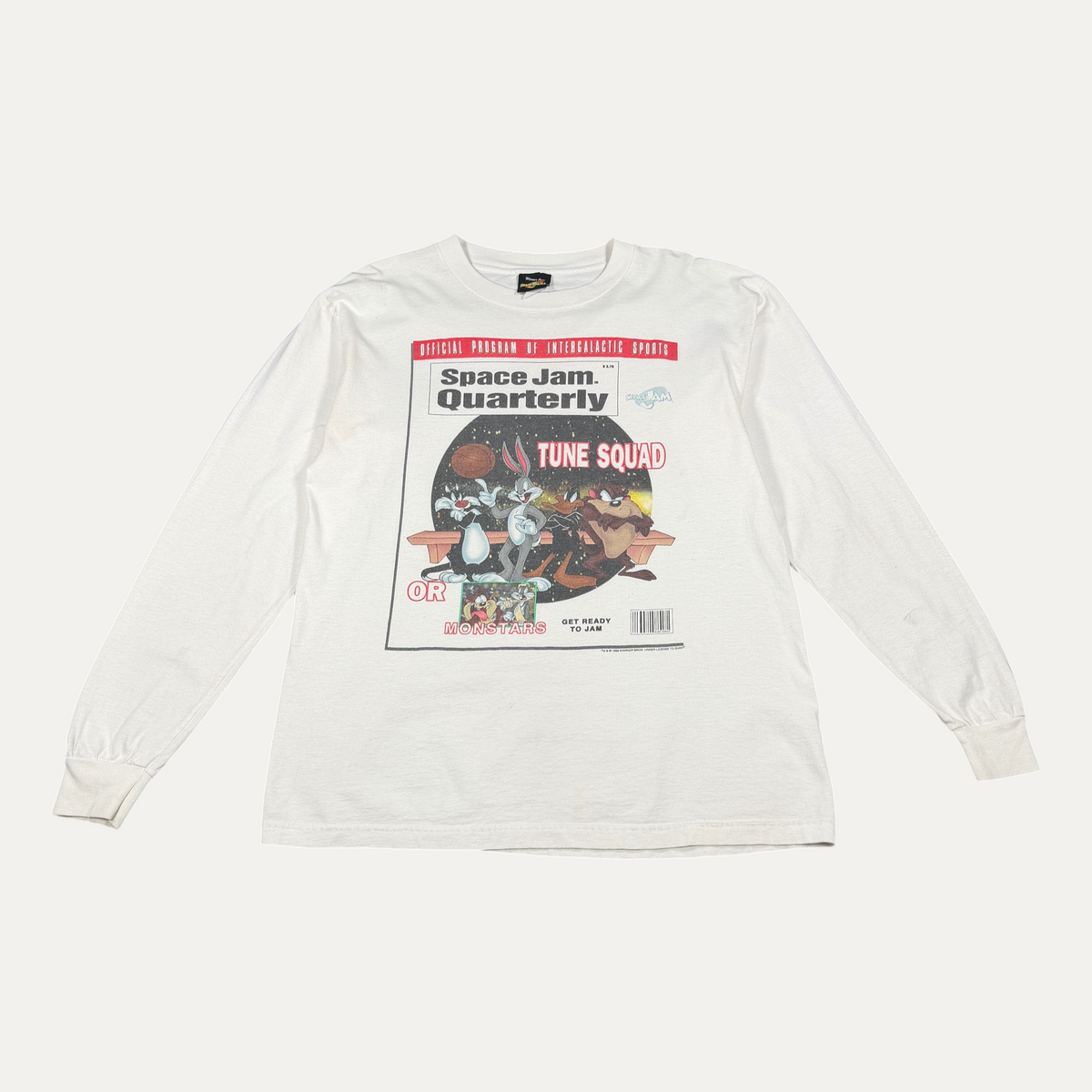 Vinage Space Jam Tune Squad Long Sleeve T-Shirt