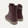 Rick Owens Ramone Mainline Lido High Leather Sneakers Dusty Pink