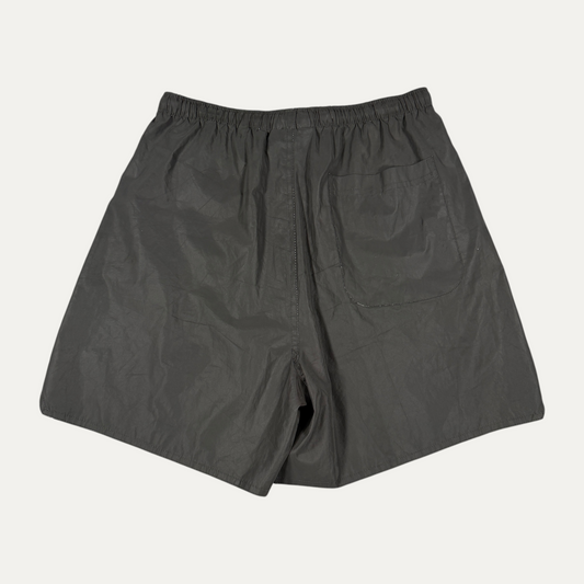 Essentials Black Nylon Shorts