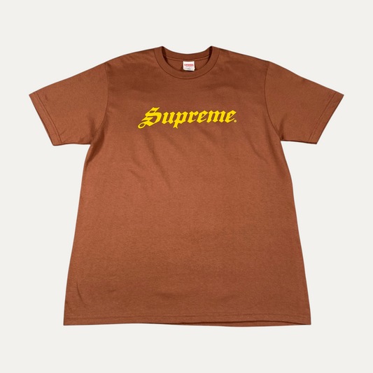 Supreme Speed Logo T-Shirt Brown