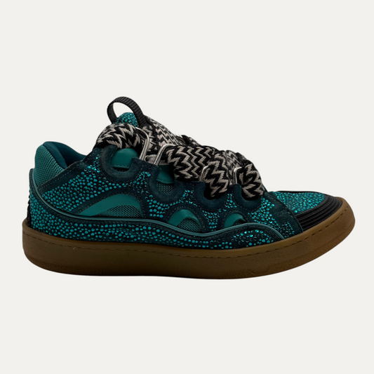 Lanvin Rhinestone Curb Sneakers Limited Edition