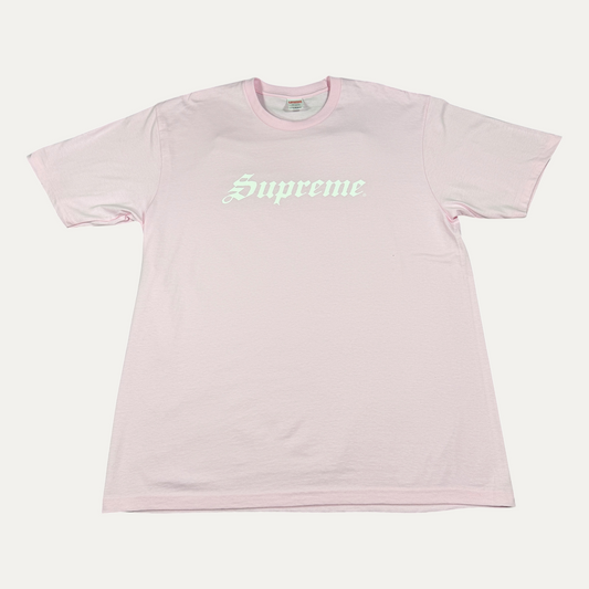 Supreme Speed Logo T-Shirt Pink