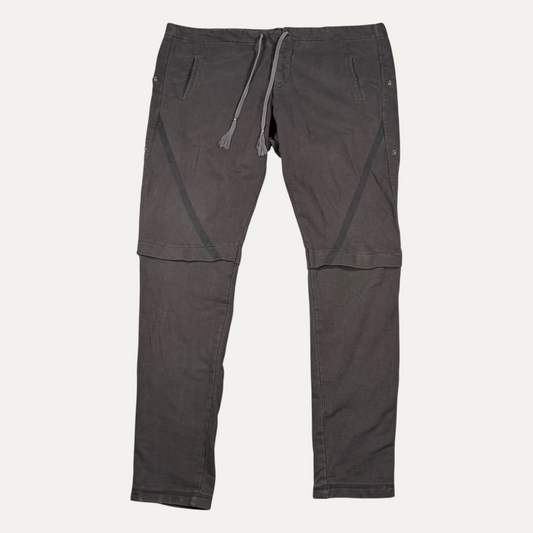 Greg Lauren Black Button Sweatpants