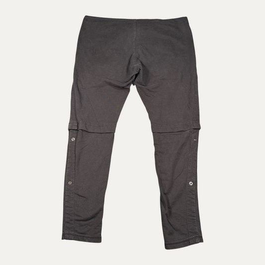 Greg Lauren Black Button Sweatpants