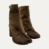 Maison Margiela Tabi Tan Suede Ankle Boot