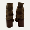 Maison Margiela Tabi Tan Suede Ankle Boot