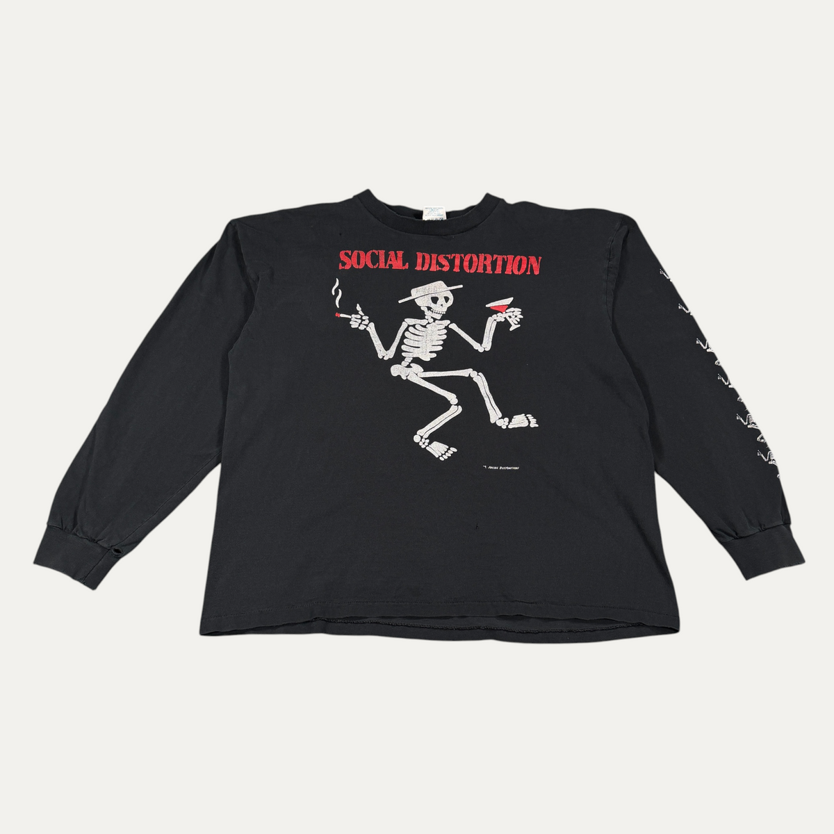 Social Distortion vintage Long Sleeve Band T-Shirt