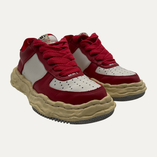 Maison Mihara Yasuhiro Red Wayne OG Sole Leather Low