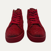 Christian Louboutin Red Crystal Lou Sneaker