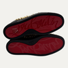 Christian Louboutin Junio Gold Spike Leather Low Trainers
