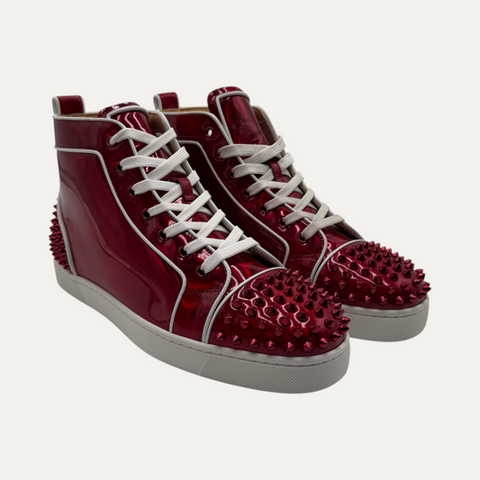 Christian Louboutin Lou Spikes High Top Sneakers