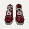 Christian Louboutin Lou Spikes High Top Sneakers
