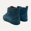 Christian Louboutin Blue Suede High Top Sneaker