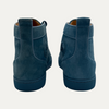 Christian Louboutin Blue Suede High Top Sneaker