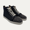 Christian Louboutin Woven Spike High Top Sneaker
