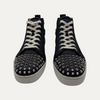 Christian Louboutin Woven Spike High Top Sneaker