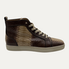 Christian Louboutin Python High Top Sneaker