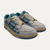 Amiri Blue Bandana Skeleton Low Top Sneaker