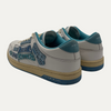 Amiri Blue Bandana Skeleton Low Top Sneaker