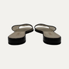 Chanel Sandal Mesh Patent Double C Logo