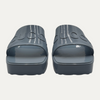 Gucci Embossed Rubber Sandals